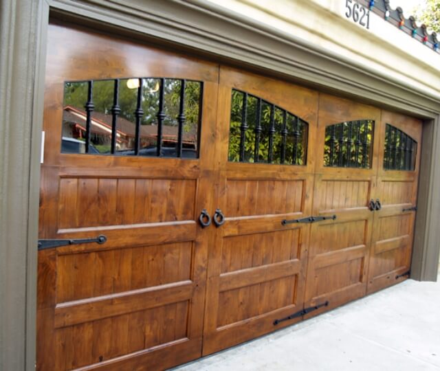 Custom Wood Garage Doors 